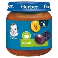 Gerber Śliwki dla niemowląt po 4. miesiącu 125 g