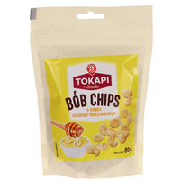 Wiodąca marka tokapi bób  chips o smaku miodowo-musztardowym 80g