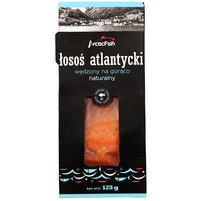 ARTICFISH ŁOSOŚ ATLANTYCKI WĘDZONY NA GORĄCO NATURALNY 125G