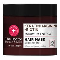 The Doctor Healh and Care - maska do włosów wzmacniająca, keratyna, arginina i biotyna, 295 ml