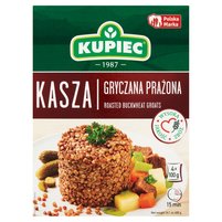 Kupiec Kasza gryczana prażona 400 g (4 x 100 g)