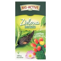 Big-Active Herbata zielona z kawałkami opuncji liściasta 100 g