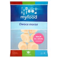 MyFood Owoce morza Małże Św. Jakuba Przegrzebki surowe 200 g