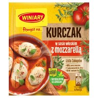 Winiary Pomysł na... Kurczak w sosie włoskim z mozzarellą 35 g