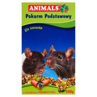 Animals Pokarm podstawowy dla szczurów 500g