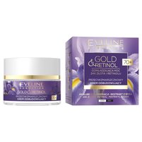 Eveline Gold&Retinol Przeciwzmarszczkowy krem odbudowujący, na dzień i na noc, 70+