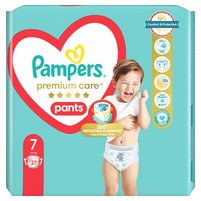 Pampers Premium Care Pieluchomajtki, rozmiar 7, 27 sztuk, 17kg+