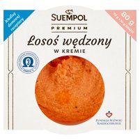 Suempol Premium Łosoś wędzony w kremie 80 g