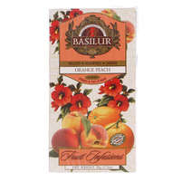 Basilur orange peach susz owocowy w saszetkach 50g