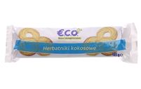 Eco+ herbatniki kokosowe 185g