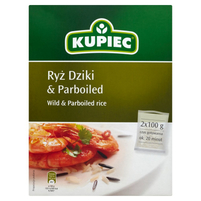 Kupiec Ryż dziki i parboiled 200 g (2 torebki)