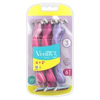 Gillette Venus 3 Maszynki jednorazowe do golenia dla kobiet, 6 sztuki