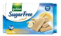 Gullón Vanilla Wafer - wafelki bez cukru z kremem waniliowym 180g