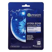 Garnier Skin Naturals Hydra Bomb Tissue Mask Night maska odżywcza na tkaninie na noc 28g