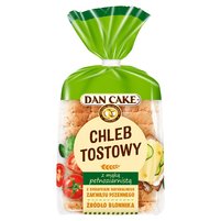 Dan Cake Chleb tostowy z mąką pełnoziarnistą 250 g