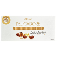 Baron Delicadore Czekolada mleczna z nadzieniem o smaku latte macchiato 200 g