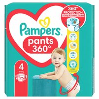 Pampers Pants Pieluchomajtki, rozmiar 4, 25 sztuk, 9kg-15kg