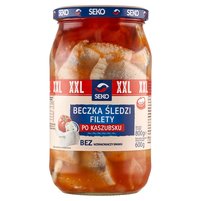 Seko Beczka śledzi Filety po kaszubsku 800 g