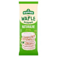 Kupiec Slim Wafle ryżowe naturalne 90 g (18 sztuk)