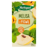 Herbapol Herbatka ziołowo-owocowa melisa z pigwą 35 g (20 x 1,75 g)