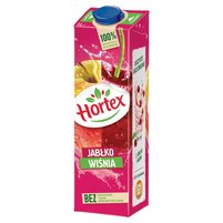 Hortex Napój jabłko wiśnia 1 l