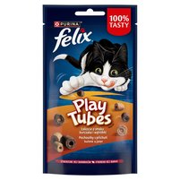 Felix Play Tubes Łakocie o smaku kurczaka i wątróbki 50 g