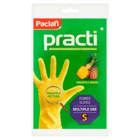 Paclan Practi Rękawice gumowe lemon aroma S