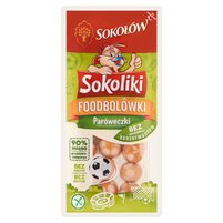 Sokołów Sokoliki Foodbolówki Produkt drobiowy 130 g