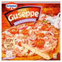 Dr. Oetker Guseppe Pizza z szynką i sosem czosnkowym 440 g