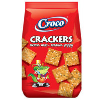 CROCO Krakersy z sezamem i makiem 100g