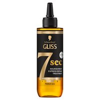Gliss 7sec Oil Nutritive Ekspresowa kuracja do włosów bardzo suchych 200 ml