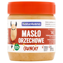 NaturAvena Masło orzechowe crunchy 340 g