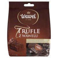 Wawel Trufle z Wawelu Cukierki kakaowe o smaku rumowym w czekoladzie 245 g