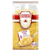 Czaniecki Amber Durum Makaron 2 jajeczny niteczka extra 250 g