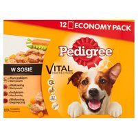 Pedigree Vital Protection w sosie Karma pełnoporcjowa 1,2 kg (12 saszetek)