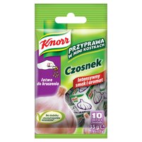 Knorr Przyprawa w mini kostkach Czosnek 35 g (10 mini kostek)