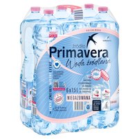 Primavera Woda źródlana niegazowana 6 x 1,5 l