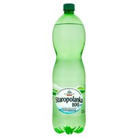 Staropolanka 800 Naturalna woda mineralna średniozmineralizowana gazowana 1,5 l