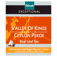Dilmah Exceptional Czarna cejlońska herbata Pekoe 40 g (20 torebek)