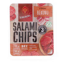 Sokołów salami chips o smaku bekonu 60 g