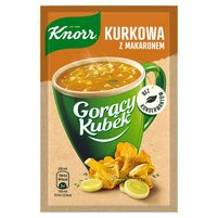 Knorr Gorący Kubek Kurkowa z makaronem 13 g