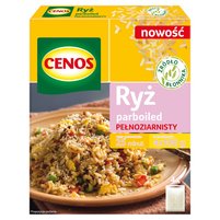 Cenos Ryż parboiled pełnoziarnisty 400 g (4 x 100 g)