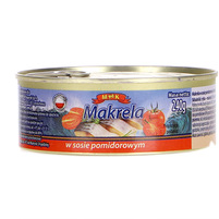 Mk makrela w sosie pomidorowym 240g