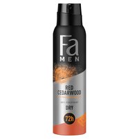 Fa Μen Red Cedarwood 72h Antyperspirant w sprayu o zapachu nut drzewnych czerwonego cedru 150 ml