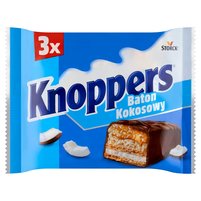 Knoppers Baton kokosowy 120 g (3 x 40 g)