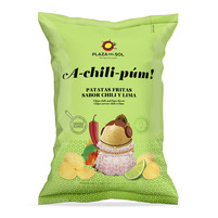 Plaza del Sol chipsy ziemniaczane o smaku chilii limonki A Chili Pum 115g