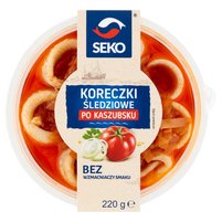 Seko Koreczki śledziowe po kaszubsku 220 g