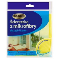 Grosik Ściereczka z mikrofibry do szyb i luster