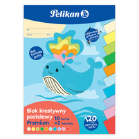 Pelikan Blok kreatywny pastelowy A4