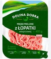 Dolina Dobra Mięso mielone z ŁOPATKI  wieprzowej 400 g